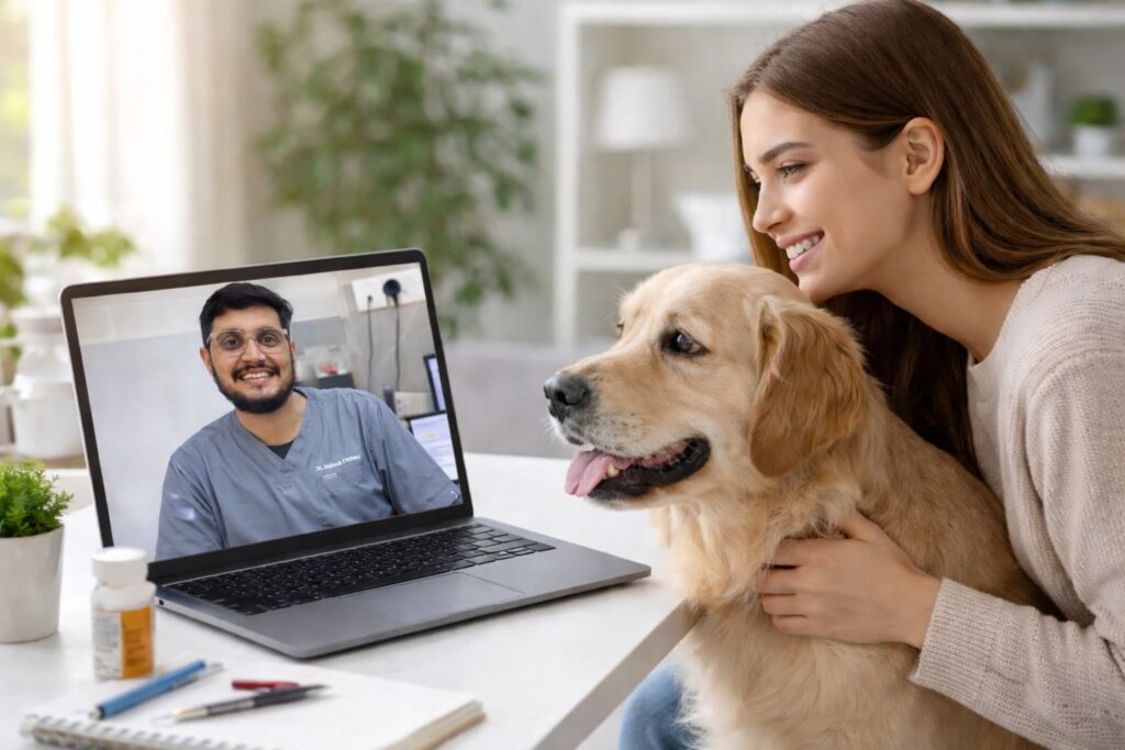 Online Tele Consultation for Pets